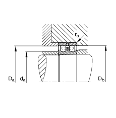 �A���L���S�� NN3036-AS-K-M-SP, ����(j��) DIN 5412-4 ��(bi��o)��(zh��n)����Ҫ�ߴ�, �Ƕ�λ�S��, �p�������F�ף��F�� 1:12 ���ɷ��x, �����ּ����pС�ď����(n��i)����϶�����ƹ���