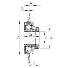 �S������Ԫ RA12, ������(g��)/�Ă�(g��)��˨�׵ķ��m���S������Ԫ���_��䓰壬ƫ���iȦ��P���ܷ�