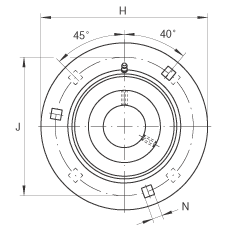 �S������Ԫ GRA50, ������(g��)/�Ă�(g��)��˨�׵ķ��m���S������Ԫ���_��䓰壬ƫ���iȦ��P ���ܷ�